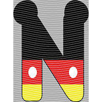 Cartoon letters-CL 245